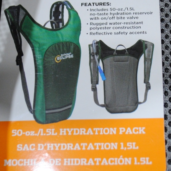 Eclipse Other Brand New Eclipse Hydration Pack 5oz5l Green Poshmark